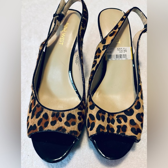 Nine West Shoes - Brand New Fur Heels By NINE WEST - Size 7.5 M - Heel Height 3.5 Inches